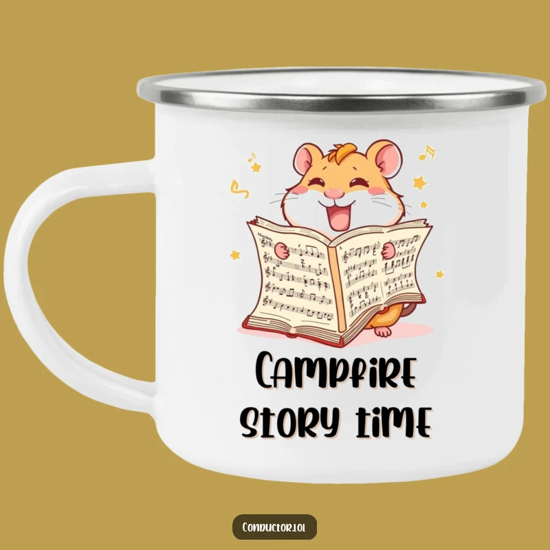 Funny Hamster Score Camping Mug - Campfire Pace with This Hilarious Cup